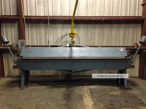 old sheet metal brake|10 inch sheet metal brakes.